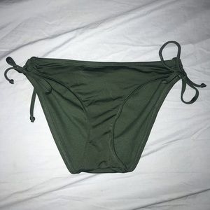 Size small green bikini bottom